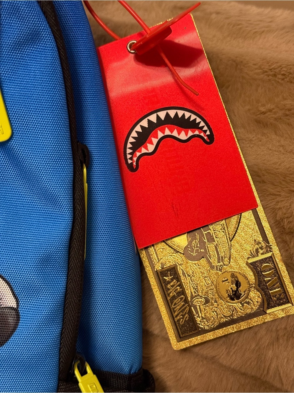 NWT Sprayground x Beetlejuice Strange Sandworm Backpack - Limited Edition - Picture 3 of 9